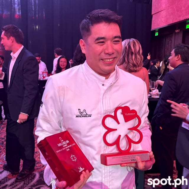 don baldosano at michelin award
